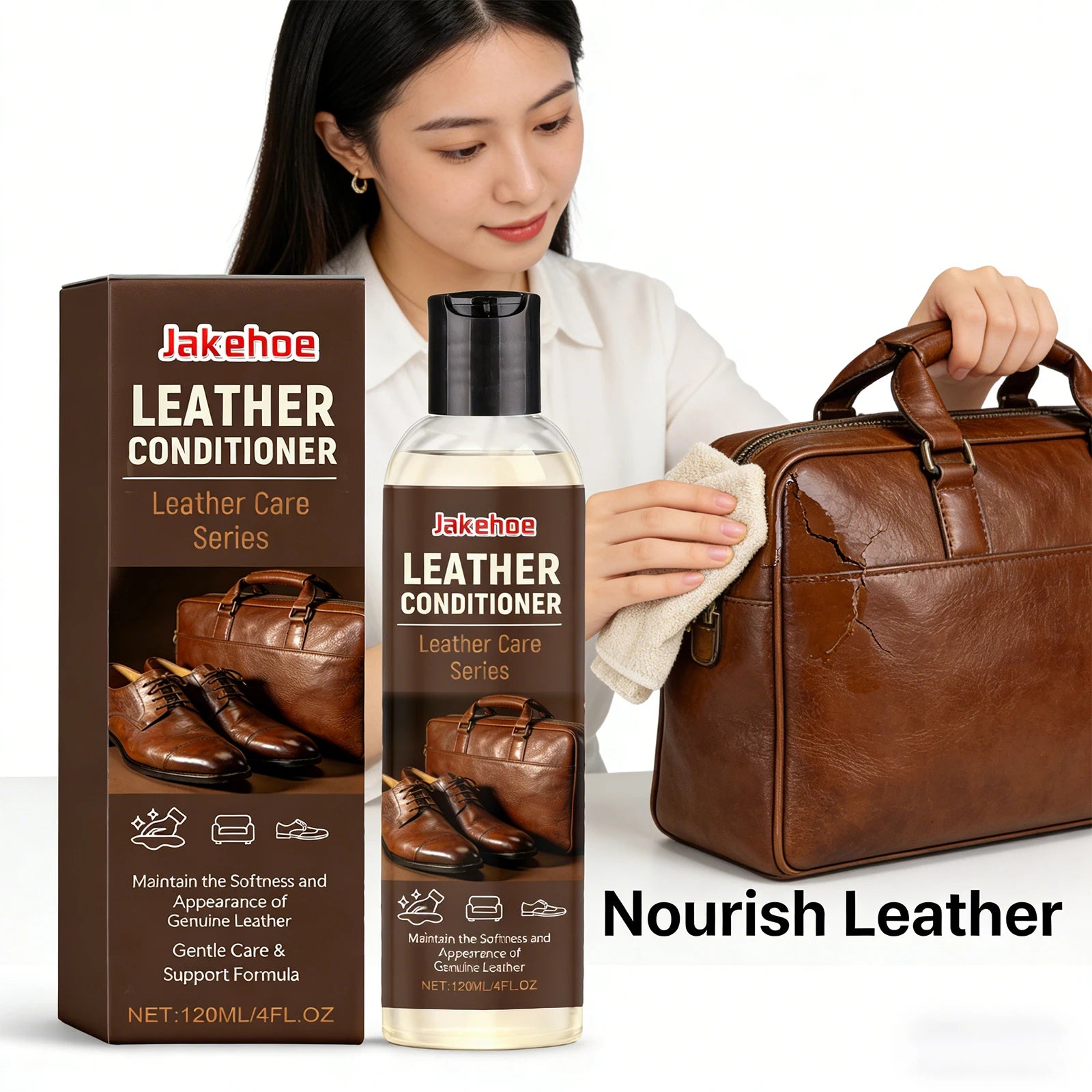 Universal Leather Repair Agent Removing Dirt Repairing Scratches Cracks Prevent Cracking Leather Refurbishment Polishing Cleaner Qme