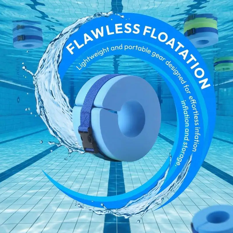 EVA Foam Swimming Float Ring Water Aerobics Aquatic Cuffs Ankle Arm Qme