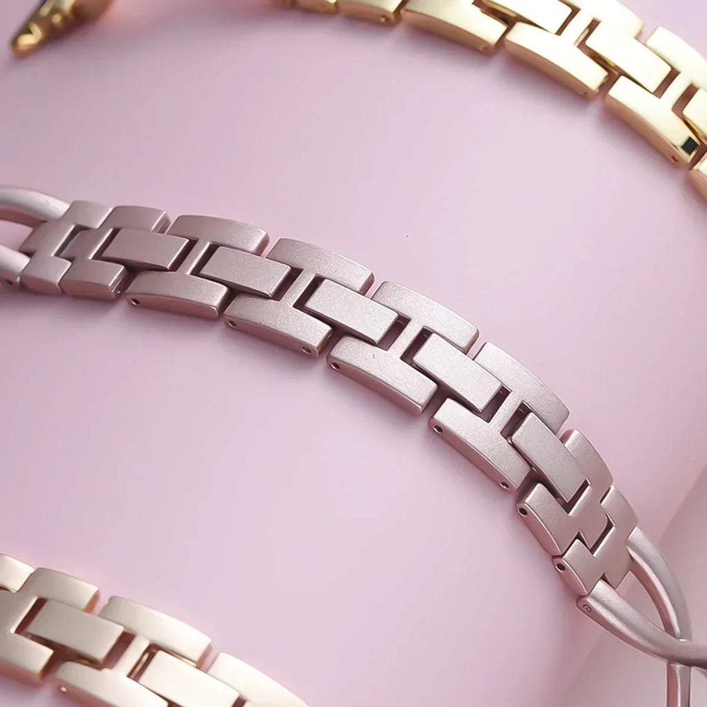 Stainless Steel Strap for Xiaomi Mi Band 8 Material Metal Wistband for Xiaomi Mi Band 9 women Smart strap accessories bracelet Qme