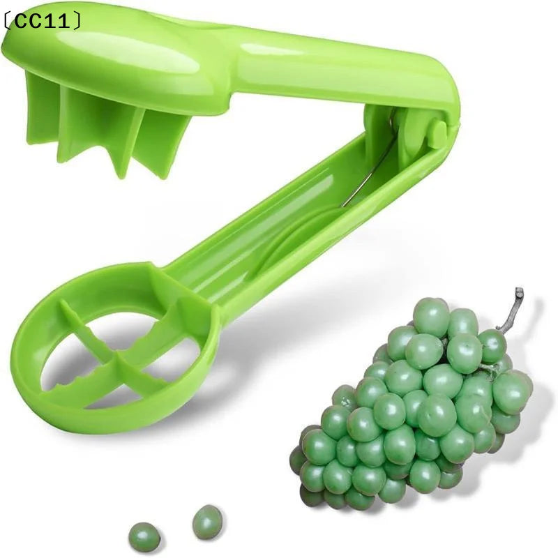 Food Grade Plastic Grape Slicer Safe Blade Design Easy Grip Handle Qme