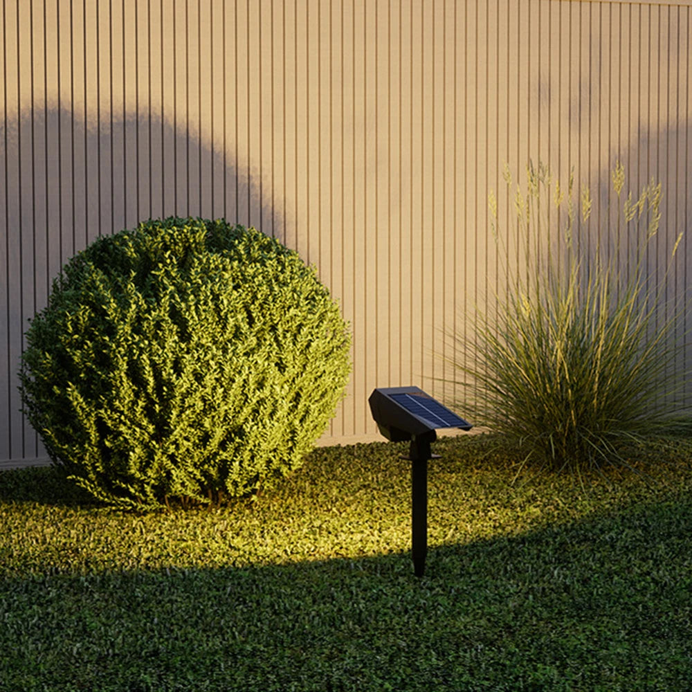 Solar Spotlights, Outdoor Waterproof Floor Mounted Lawn Lights, Outdoor Courtyard Lights, Garden Dual-Use Lighting Qme