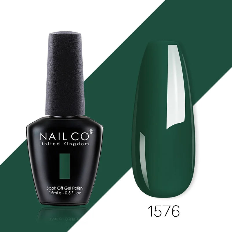 NAILCO 85 Colors Nail Gel UV LED Lacquer Manicure Varnish Hybrid Semi