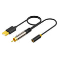 Analog Digital Optical Audio Adapter SPDIF Converter Shockproof Car Qme 01
