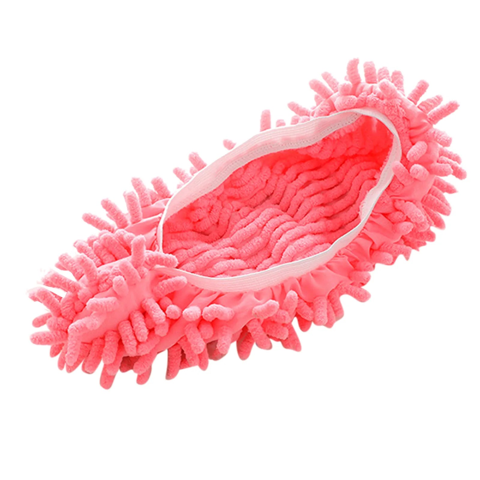 Mop Slippers Lazy Floor Polishing Cleaning Socks Shoes Mopping Slippers Cover Solid Color Cleaning Mop Replaceable Covers Qme