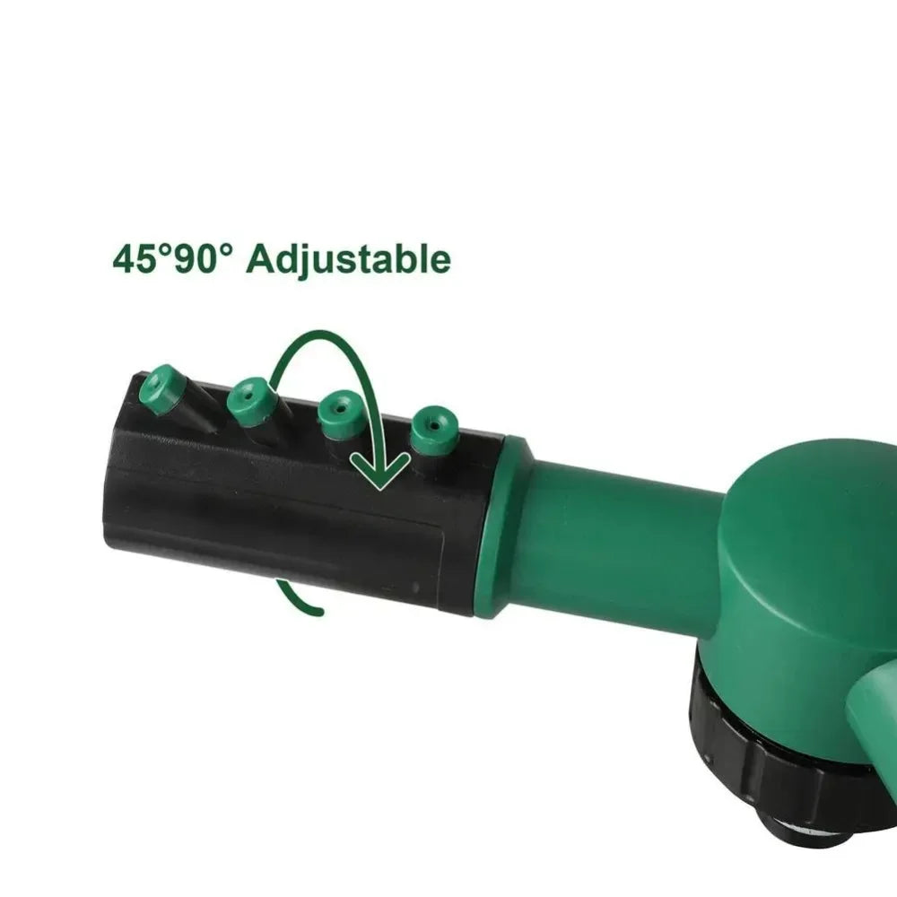 360 Degree Automatic Rotation Lawn Water Sprinkler Garden Grass Watering Irrigation Tool Quick Connecting Water-saving Nozzle Qme