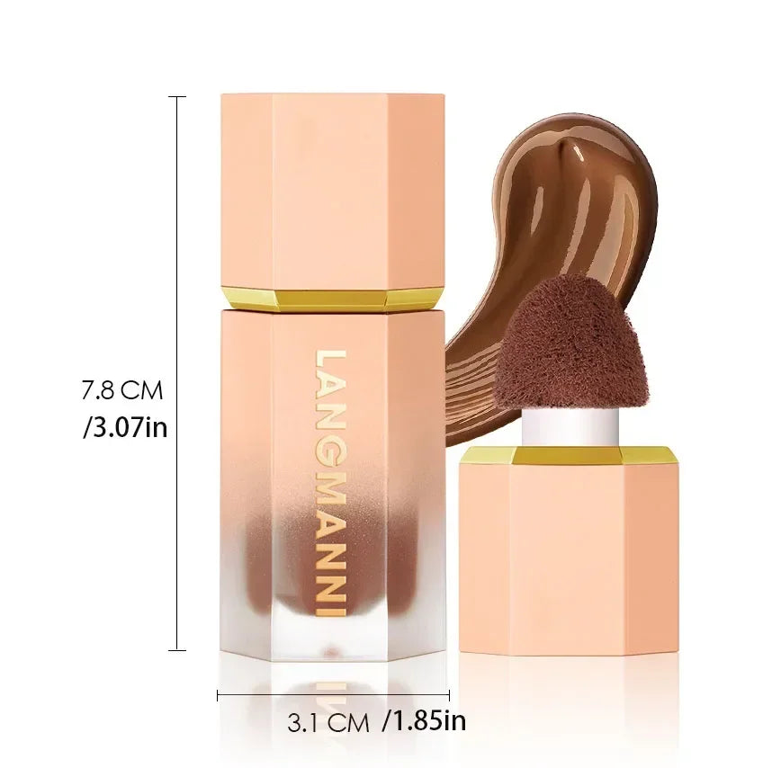 Liquid Contour Stick Natural Matte Highlighters Nose Shadow Cream Qme