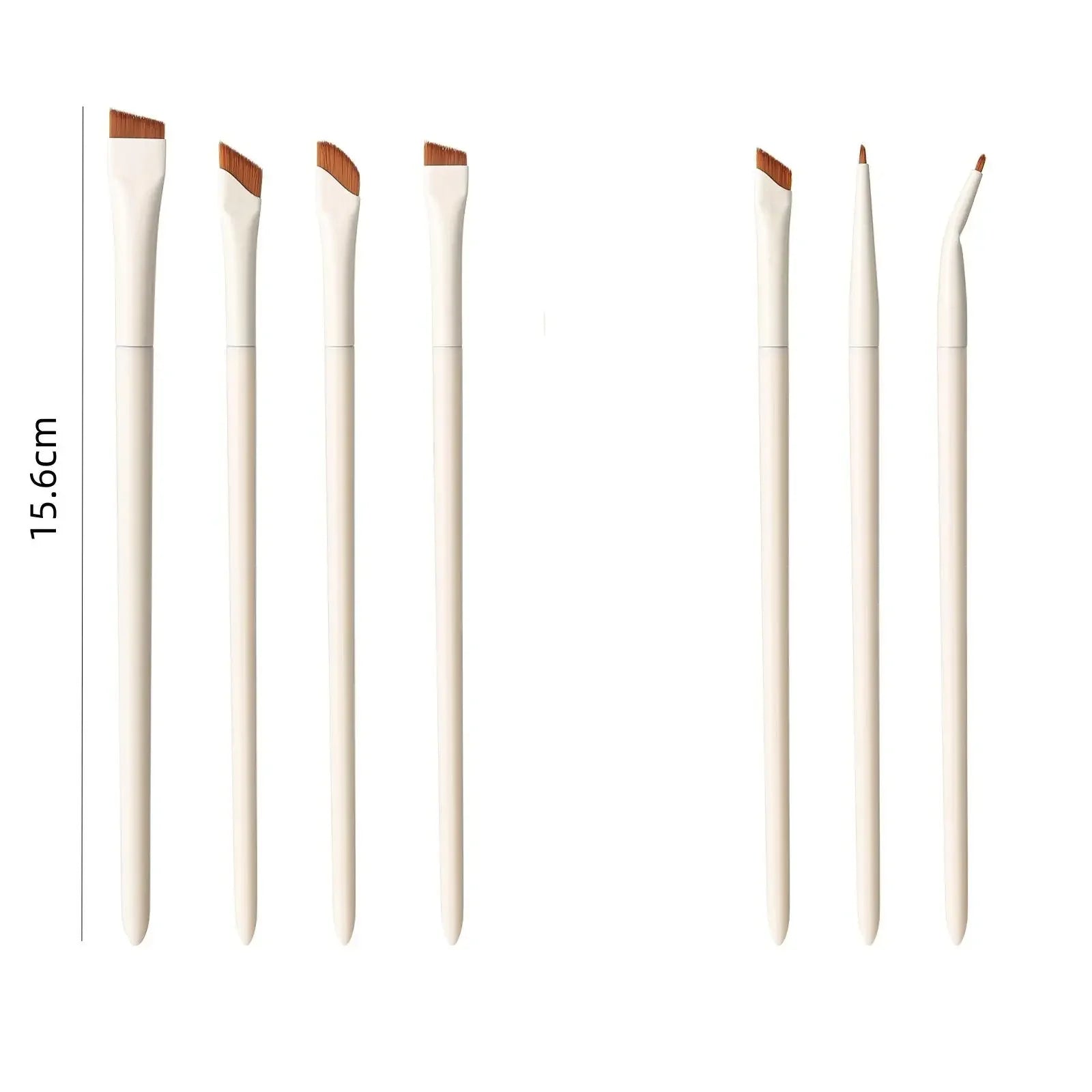Makeup Brushes Set Upgrade Blade Eyeliner Brush Fine Oblique Head Eyebrow Brush Under The Eyes Place Precise Detail Brush Qme 7pcs
