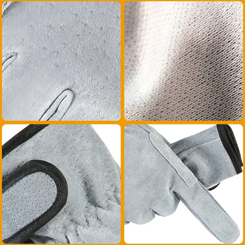 1PCS Unisex Welding Gloves Summer Heat Resistant Short Safety Work Cotton Gloves for Handling Qme