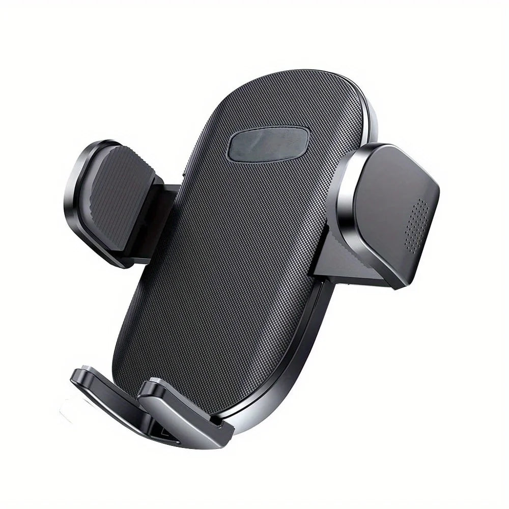 Phone Mount Spring Clip Air Vent Cell Phone Holder Cradle, Hands Free Mobile Stand, 360 Adjustable Cellphone Vent Clip Qme Black