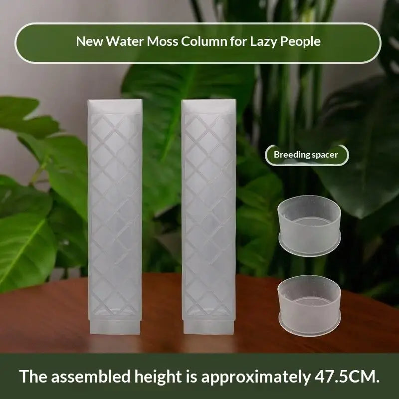 D-shaped Self-watering Plant Drip Plastic Adjustable Flow Rate Moss Qme C