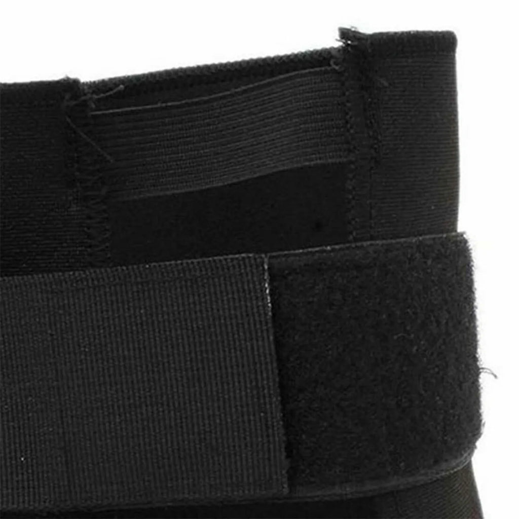 Pressure Point Support Relief Finger Pressure Leg Magnet Knee Pad Black Solid Polyester, Spandex Protective Kneepads Qme