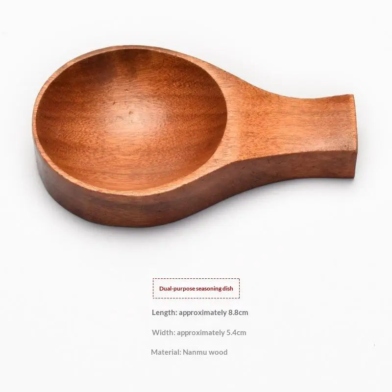 Creative Japanese Chopsticks Holder Wooden Chopstick Pillow Spoon Qme 48