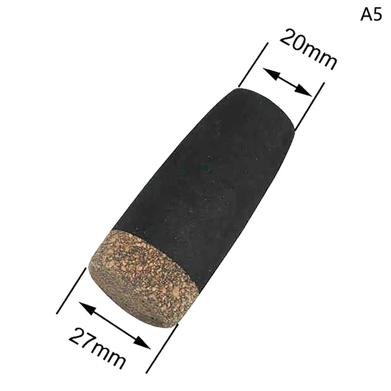 Fishing Rod Butt Cap Repairing Components End Cover EVA Handle Tackle Qme A5