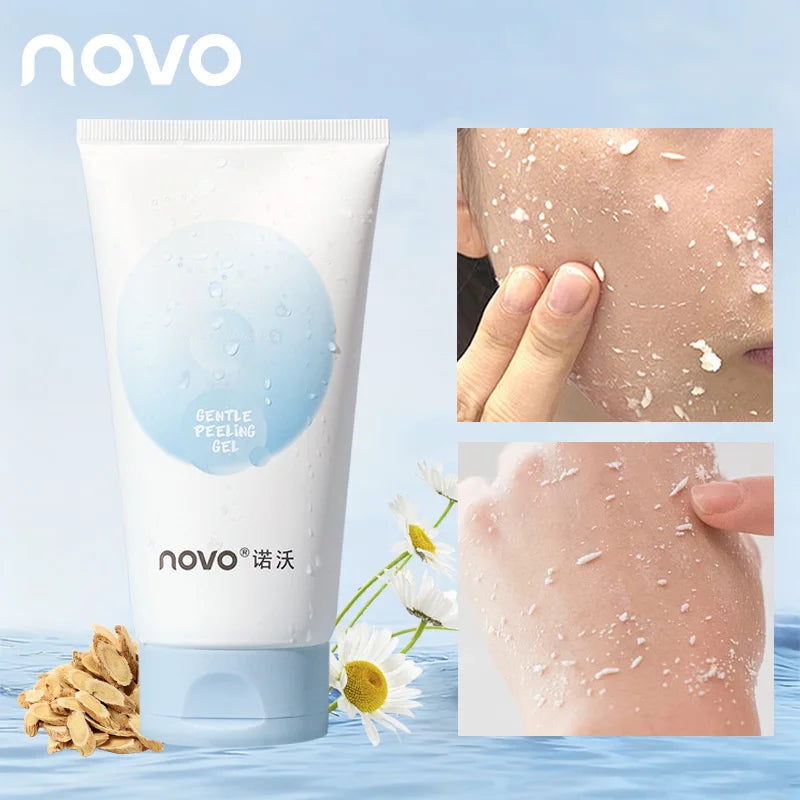 Deep Cleansing Exfoliating Gel, with Niacinamide and Plant Ingredients, Deep Cleansing & Moisturizing Scrub Qme