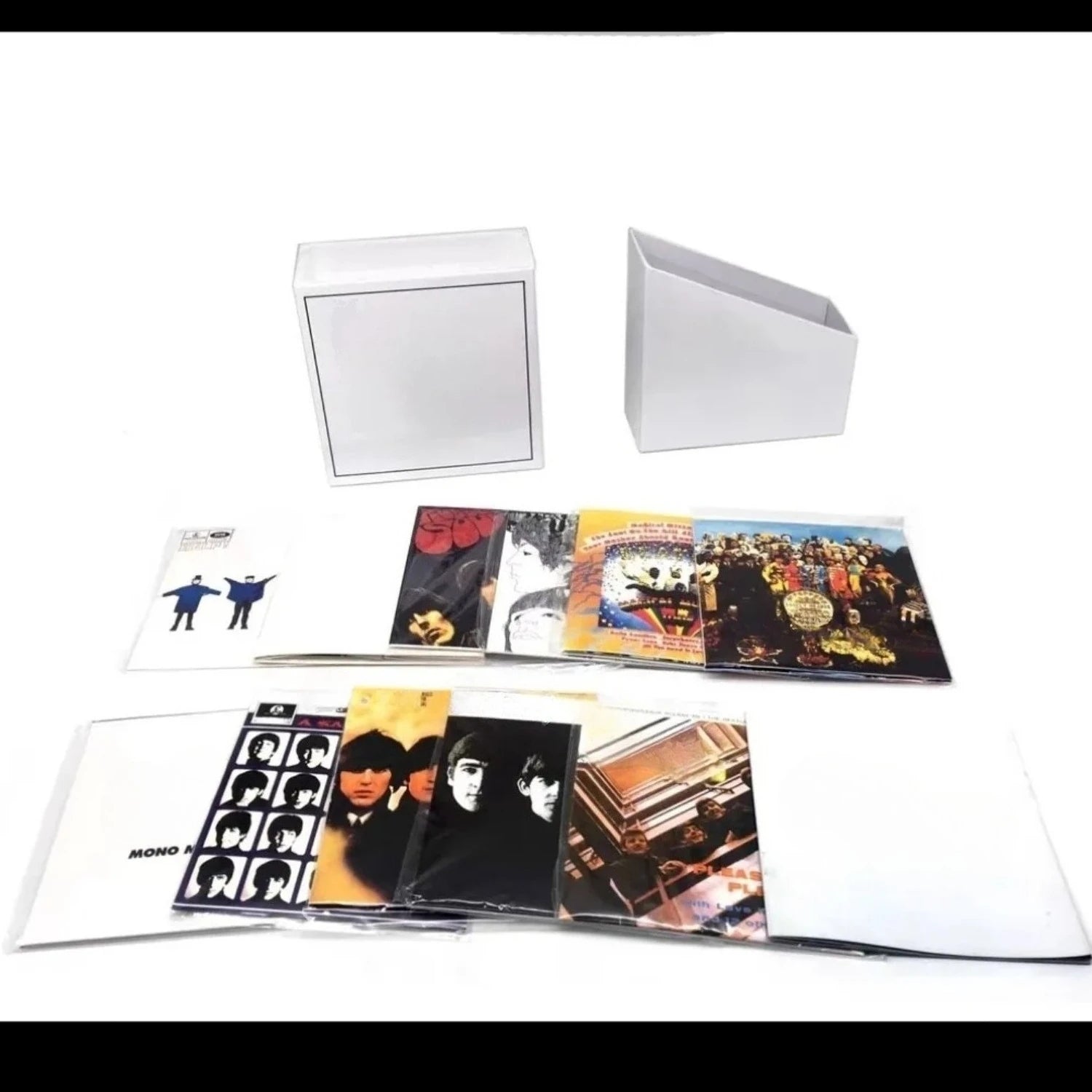 British Rock Anniversary Edition Iconic Rock 13CD with Classic Street Crosswalk Artwork, Full of Remastered Charm Studio Footage Qme