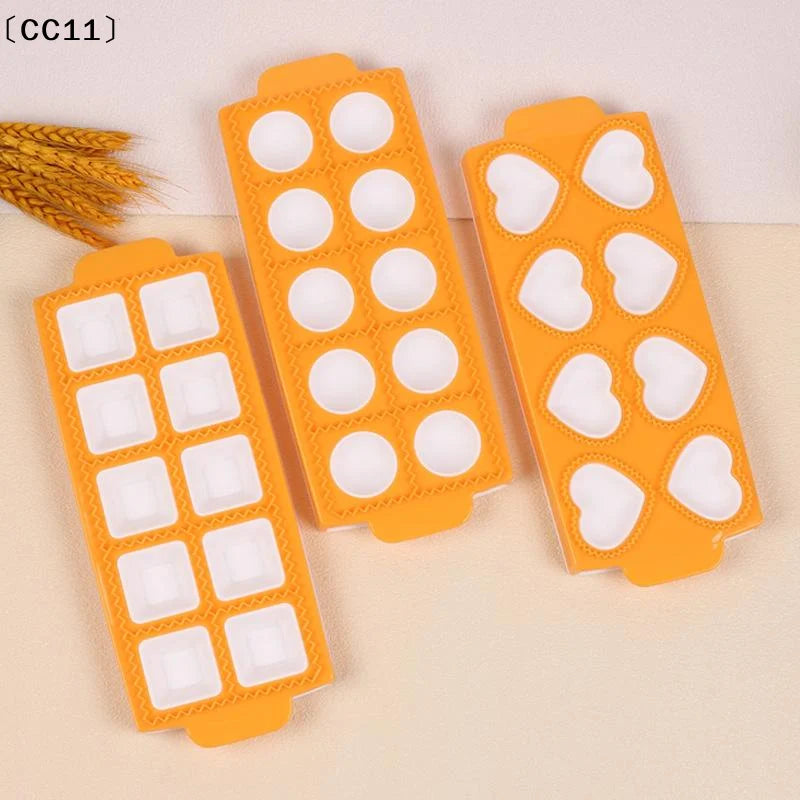 Kitchen Tools 10 Tortellini Molds Ravioli Cutter Dumplings Mould Qme