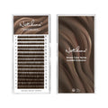 NATUHANA Bottom Eyelash Extension Individual Natural Soft Under Qme Brown J 0.10mm