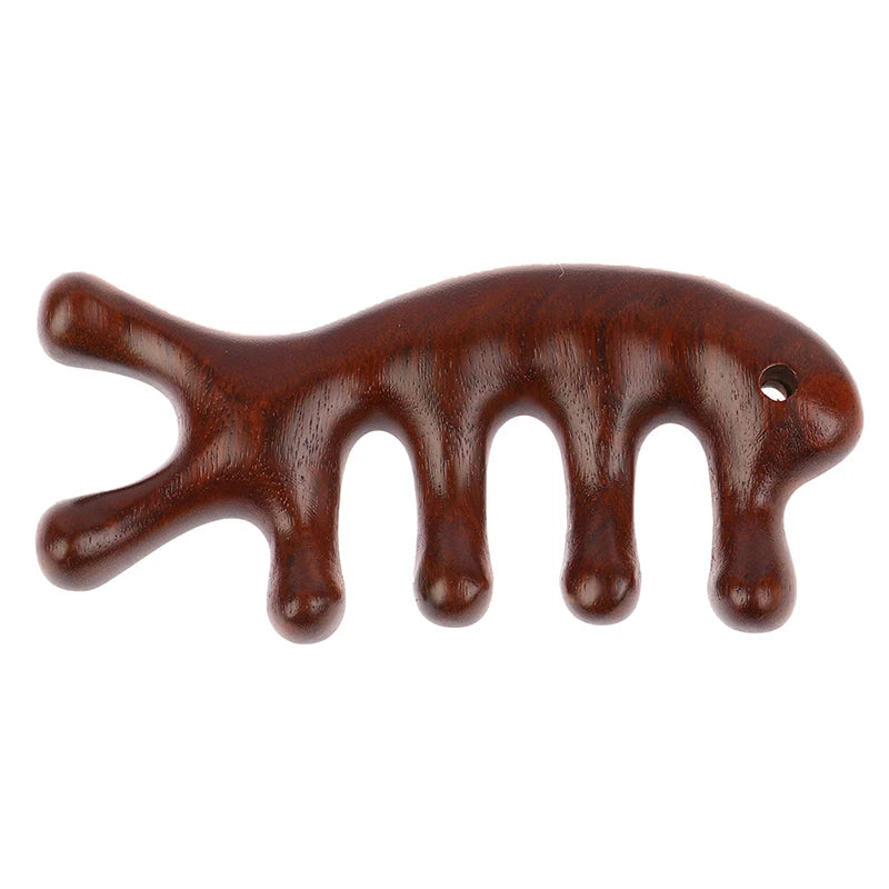 Natural Sandalwood Hair Combs Anti-static Wooden Comb Massager Tooth Qme Style16 11x5cm
