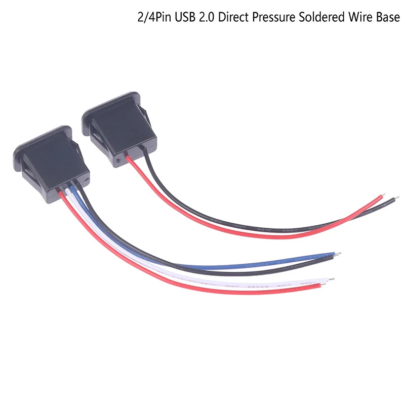 USB 2 0 Female Power Jack USB2 Charging Port Connector Cable Charger Qme