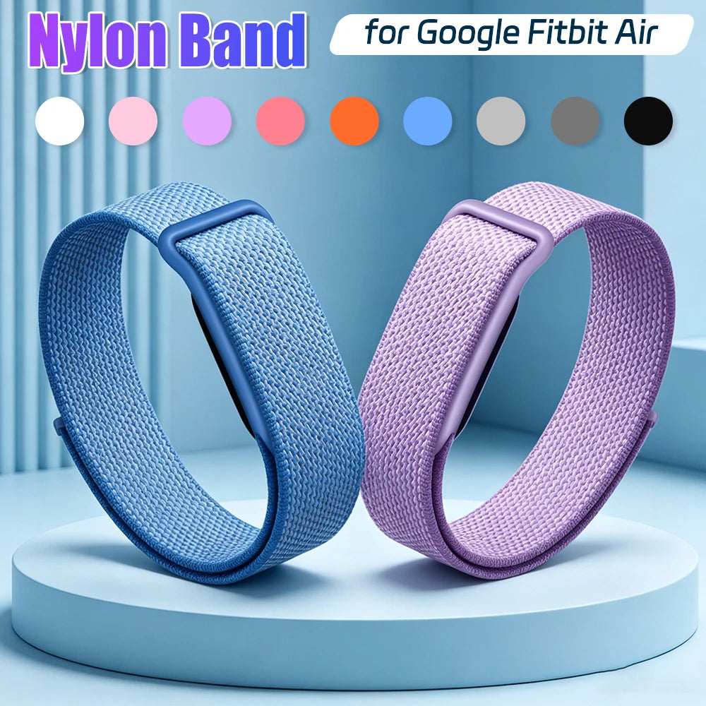 The New Woven Nylon Bicep Arm Band Replacement Strap For Google Fitbit Air Sport Fitness Tracker Adjustable Armband Accessories Qme