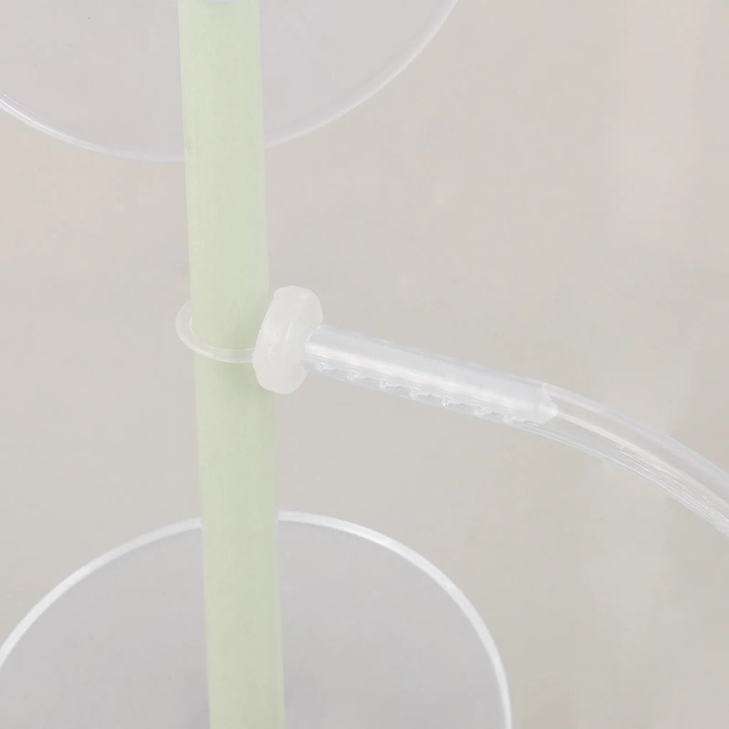 Aquarium Floating Plant Fence Floating Plants Separator Fish Feeding Ring Reusable Plastic Isolation Accessory for Duckweed and Qme Default Title