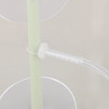 Aquarium Floating Plant Fence Floating Plants Separator Fish Feeding Ring Reusable Plastic Isolation Accessory for Duckweed and Qme Default Title