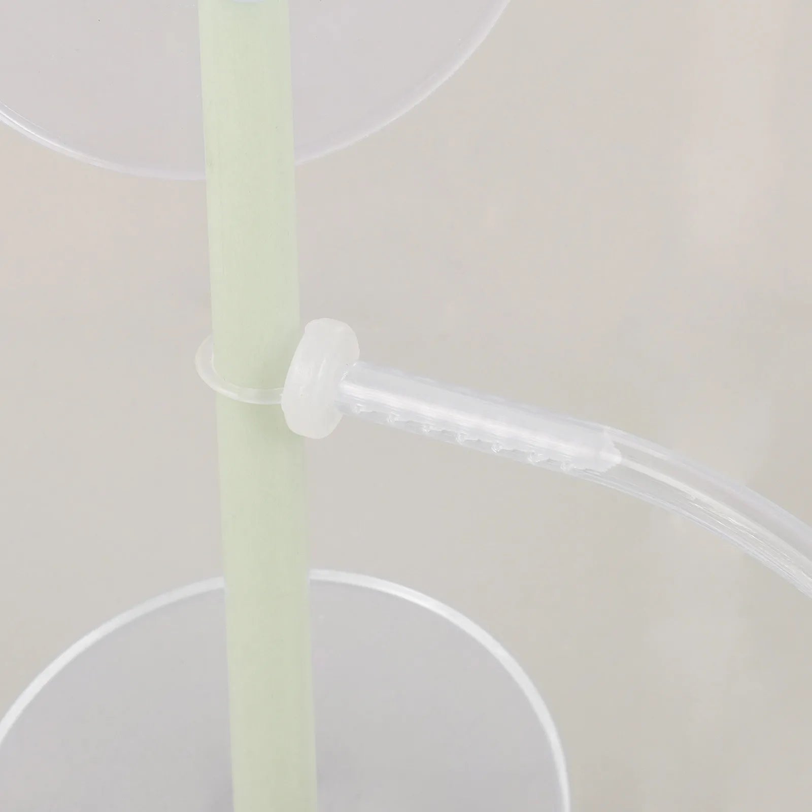 Aquarium Floating Plant Fence Floating Plants Separator Fish Feeding Ring Reusable Plastic Isolation Accessory for Duckweed and Qme Default Title
