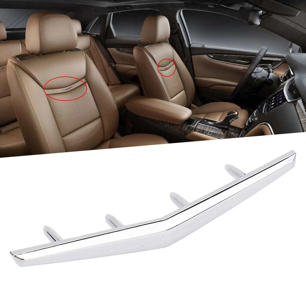 Seat Back Emblem 23267944 Interior Seat Crest Shape Badge Trim for ATS XTS XT5 CT6 Seat Back Badge Trim Qme