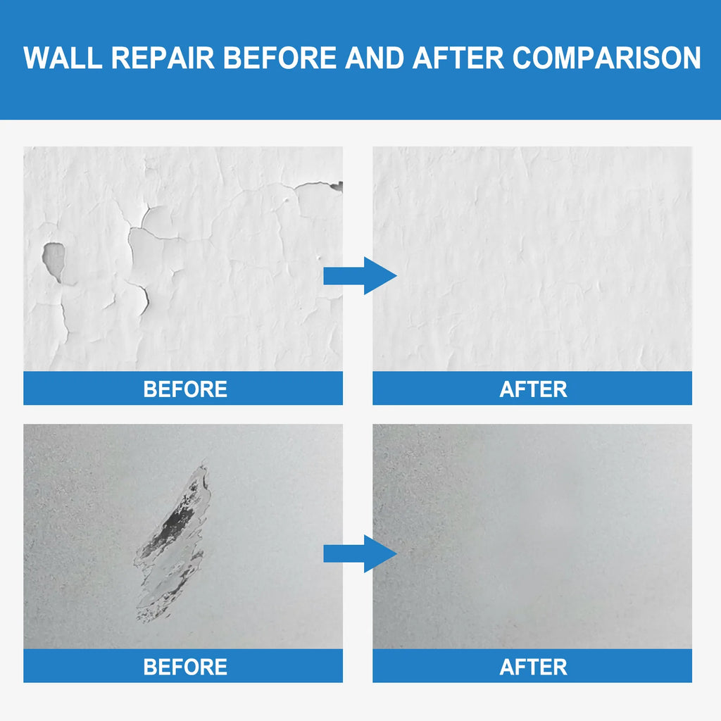 Wall Mending Agent Waterproof Wall Repair Paint Crack Mildew Remover Anti-Leaking Sealant Quick-Drying Restore Wall Repair Paste Qme