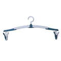 Foldable Baby Clothes Drying Rack Colorful Travel Hangers Portable Qme Blue