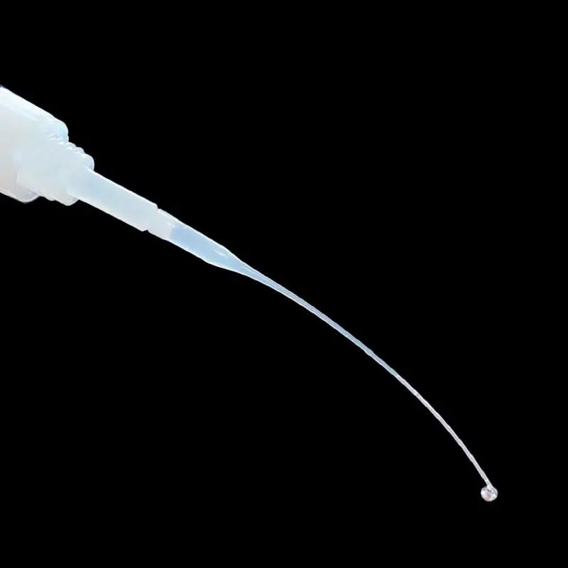 100pcs/set Glue Tips Plastic Glue Micro-Tips Glue Extender Precision CA Glue Applicator Qme