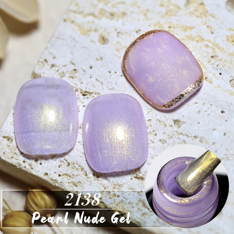 Arte Clavo Nails Gel Pearl Effect UV LED Nail Polish Sparking Varnish