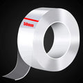 50mm Width Double-sided Adhesive Nano Tape 1-5M Reusable No Trace Waterproof Ultra-strong Wall Tape Strip Clear Mounting Tape Qme 1pc 3M 50mm