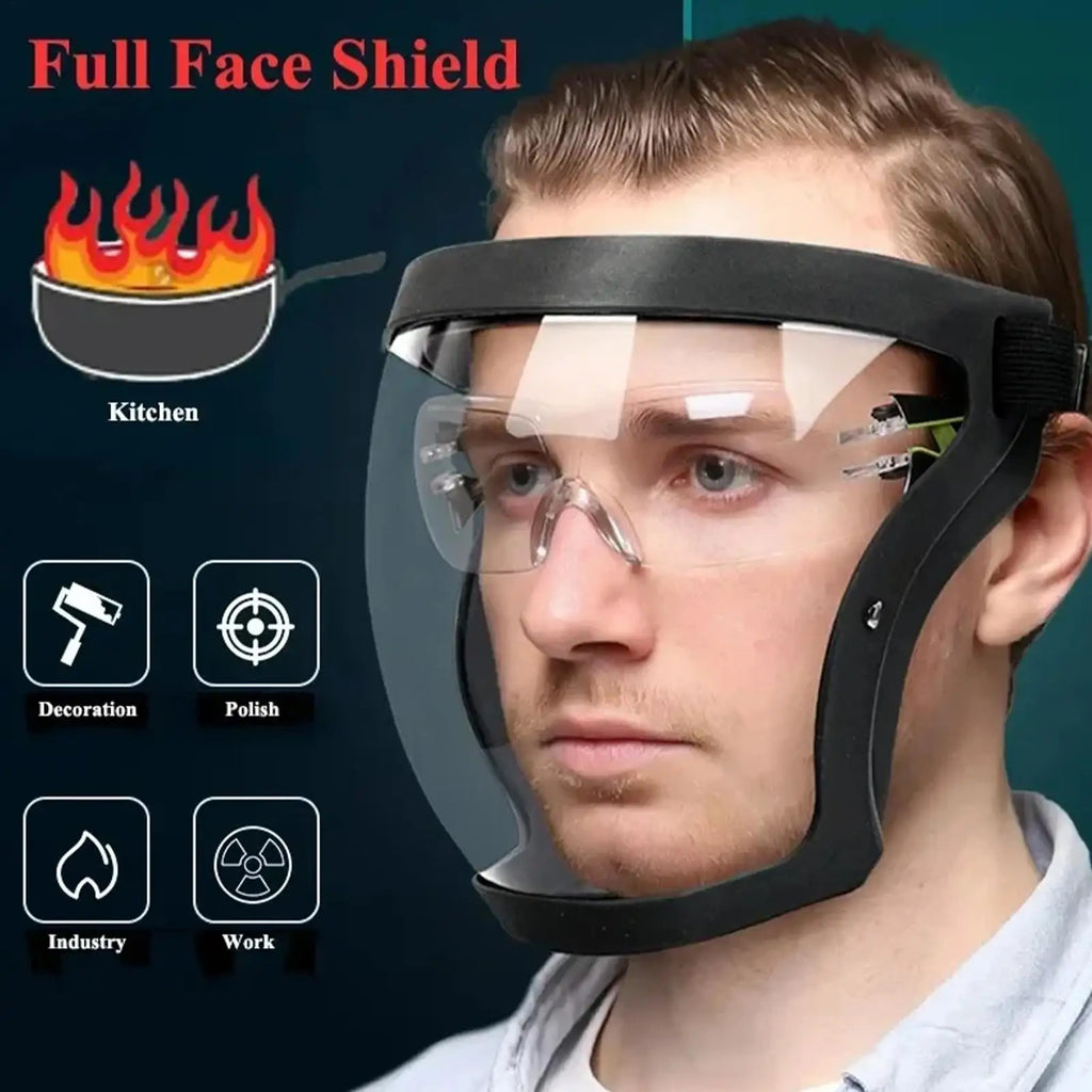 Work Protective Hood Definition Anti-fog Face Cover Lenses Tool Home Qme