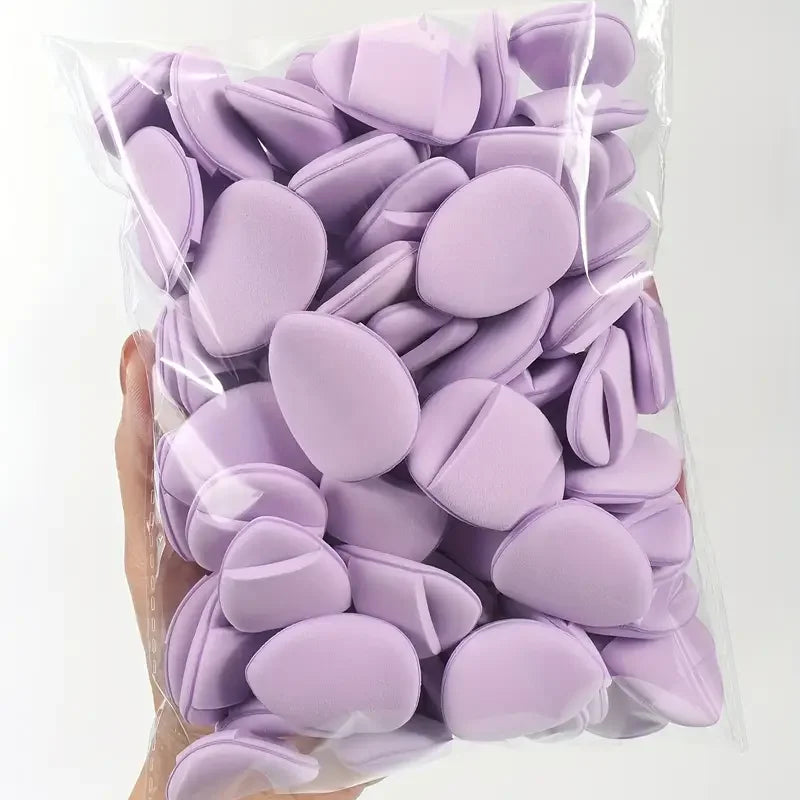 Finger Air Cushion Sponge Powder Puff Makeup Liquid Foundation Qme purple