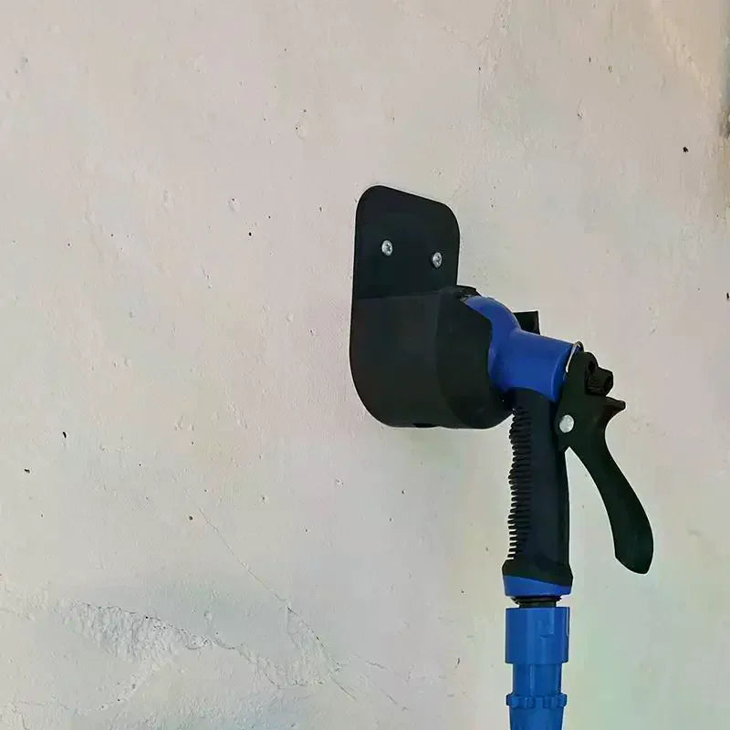 Wall Mount Garden Hose Nozzle Bracket With Screws And Leakage Hole For Garden Irrigation Car Washing Garden Storage Tools Qme