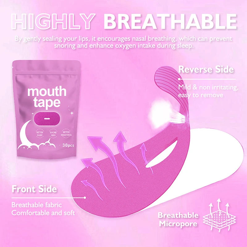 Stop Snoring Patch Portable Correction Nose Breathing Improve Qme