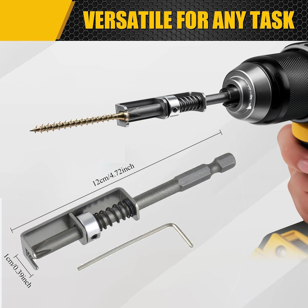 Spring Loaded Screw Holder Bit Anti-drop Screwdriver Grip Screws Qme