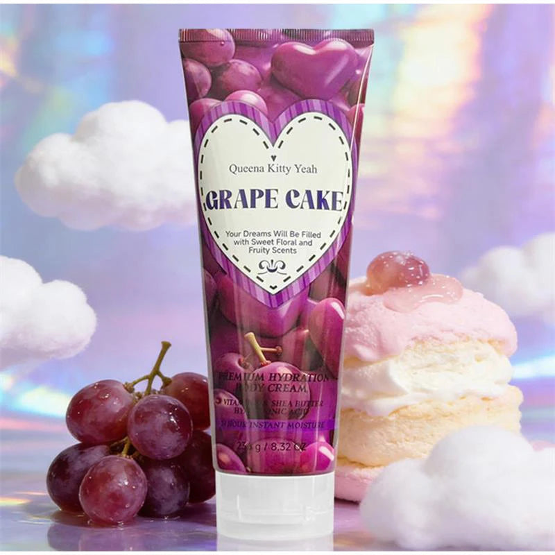 Fruit-scented Moisturizing Body Lotion Deeply Nourishes Improves Qme Grape Cake