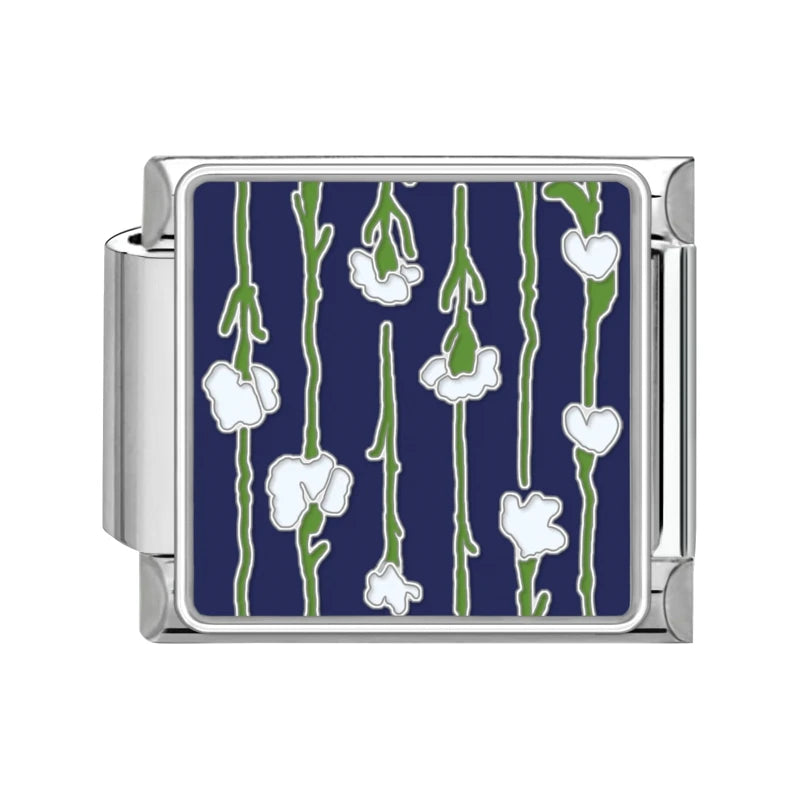 Drop Shipping 2026 Romantic Dreamy Moon Flower Sea Italian Charm