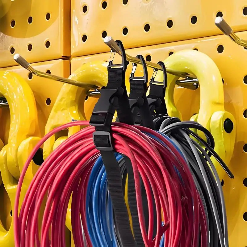 Multipurpose Adjustable Storage Extension Straps Garage Workshop Tool Qme