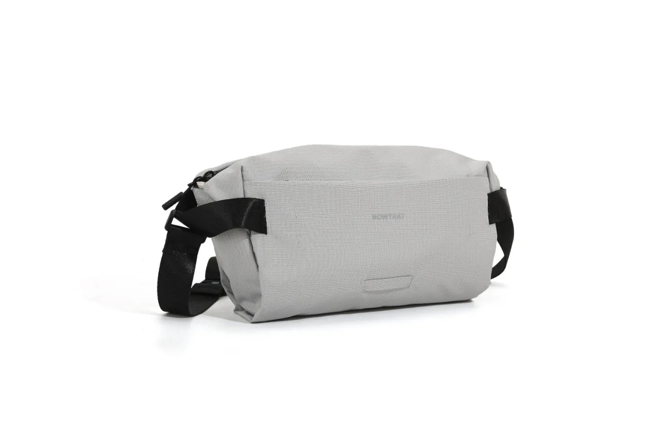 Breast Bag Large Capacity Messenger Lightweight Portable Waterproof Qme Ivory
