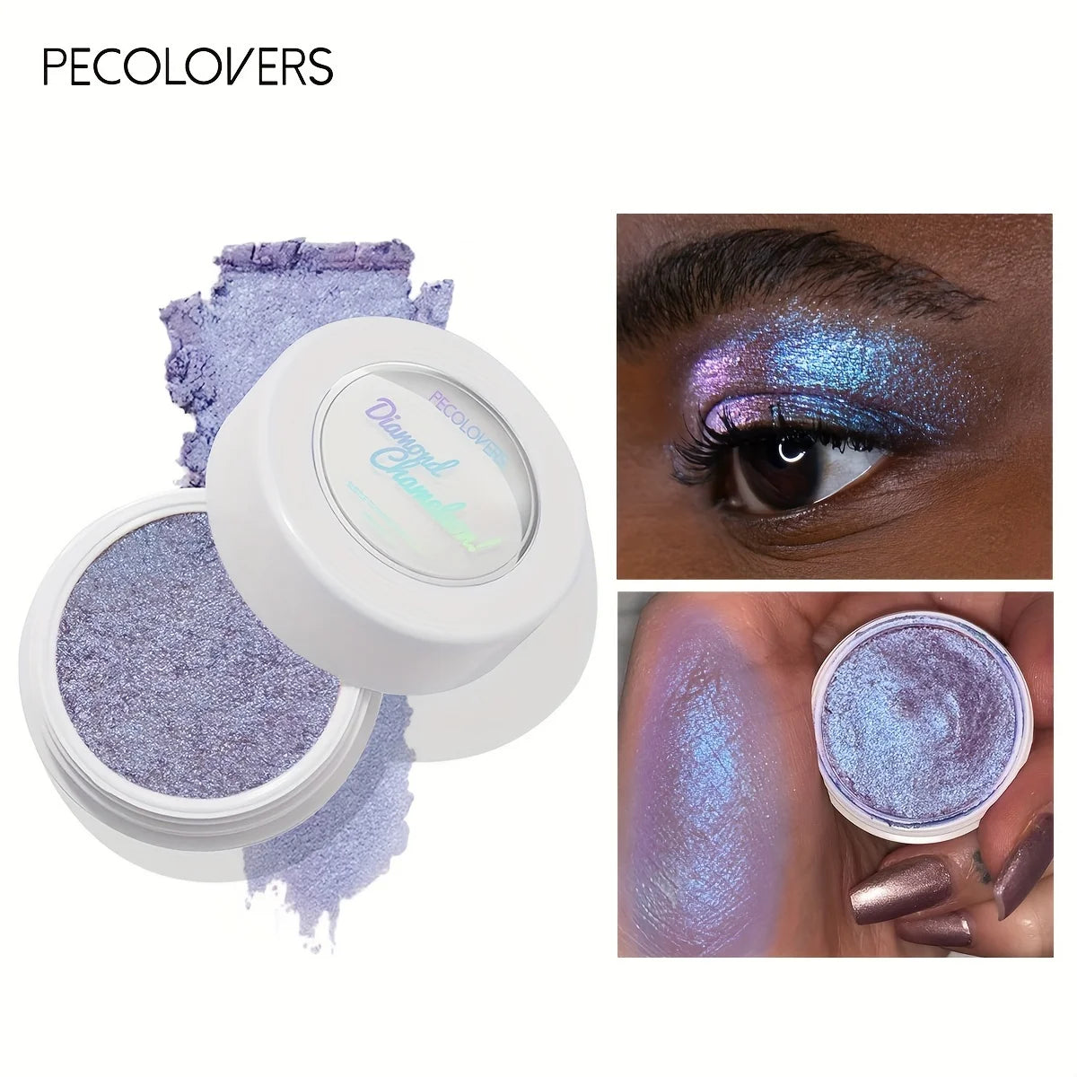 3-Color Mashed Potatoes Eyeshadow Cream Luxurious Creamy Texture Qme 01