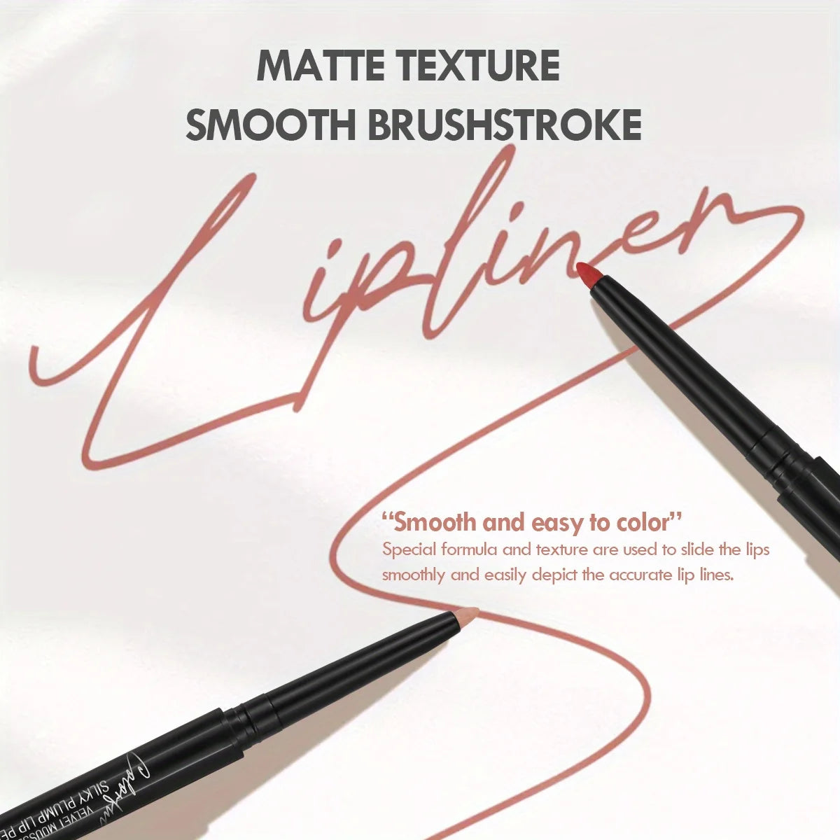Lip Liner Waterproof Sweatproof Matte Multi-color Correcting Lipstick Qme