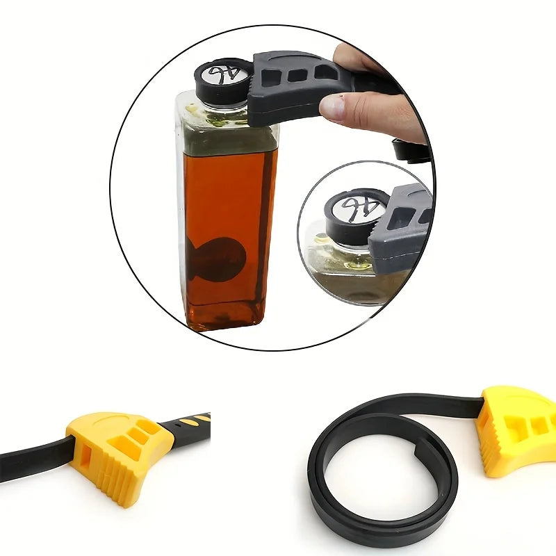 Llave de correa de 6/8 pulgadas, extractor de filtro de aceite, llave de correa ajustable, abridor de llave de cadena, herramien Qme