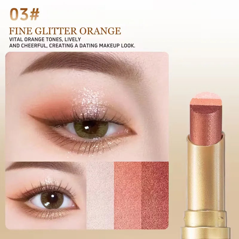 OPE Triple Eyeshadow Stick 4 Colors Available Waterproof Long-lasting Qme E3-01-03