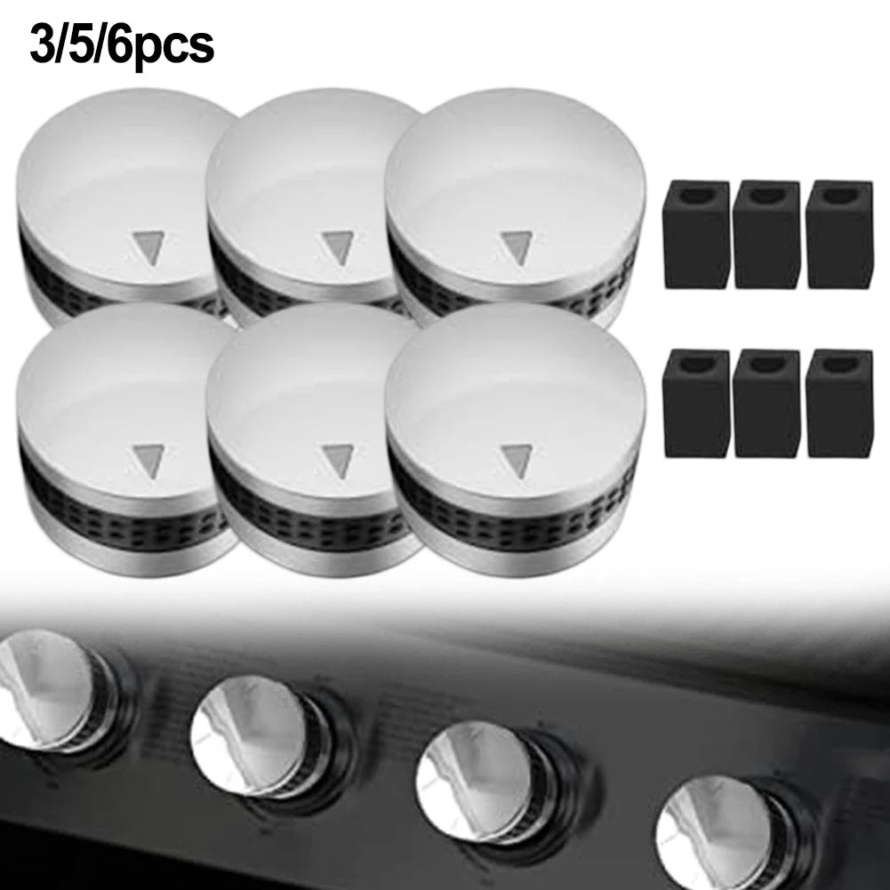 3 5 Premium Gas Grill Control Knobs Replacement BBQ Grills Barbecue Qme