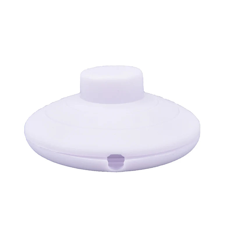317 Round Foot Pedal Switch 3 Colors Black White Transparent Inline Qme