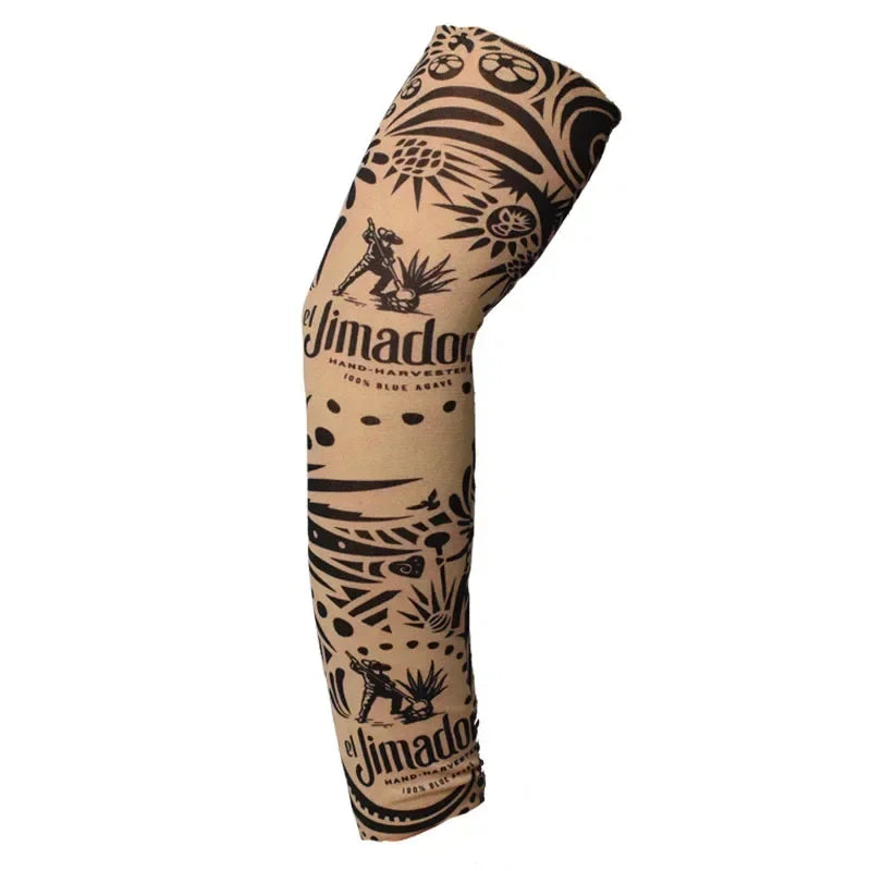 Arm Sleeves UV Protection Full Cool Outdoor Golf Sports Hiking Riding