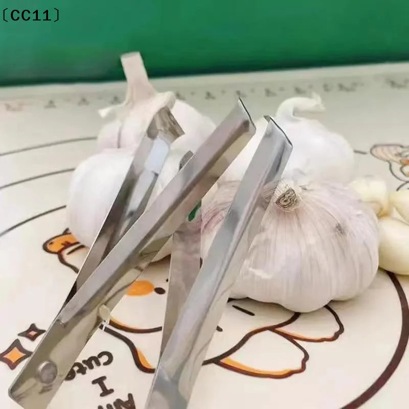 Stainless Steel Garlic Peeler Quick Mess-free Peeling 5 Portable Qme